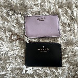 Kate Spade keychain card holders